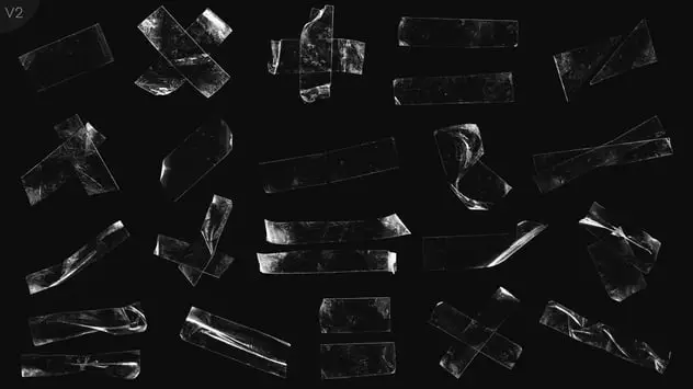 Clear Plastic Tapes V2 - Texture Pack 6 clear plastic tapes v2 texture pack 4