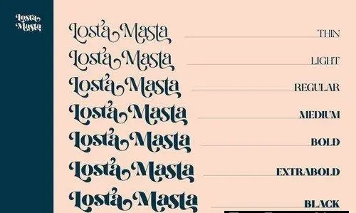 Cm – Losta Masta – Playful Serif Family