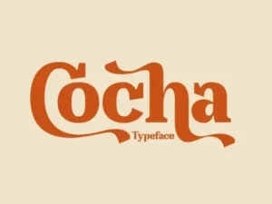 cocha serif font