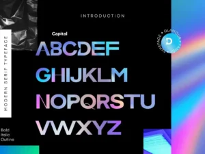 coldag modern serif font 5