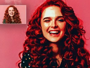 comic photo effect photoshop action 2