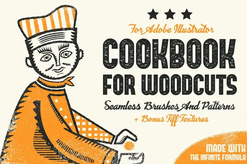 Cookbook for Woodcuts - brushes and patterns 6 cookbook for woodcuts brushes and patterns 6