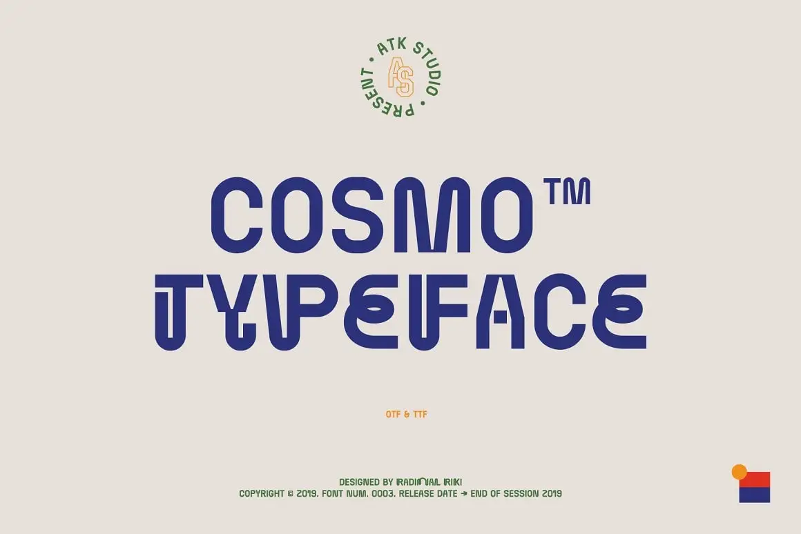 Cosmo Font 3 cosmo font