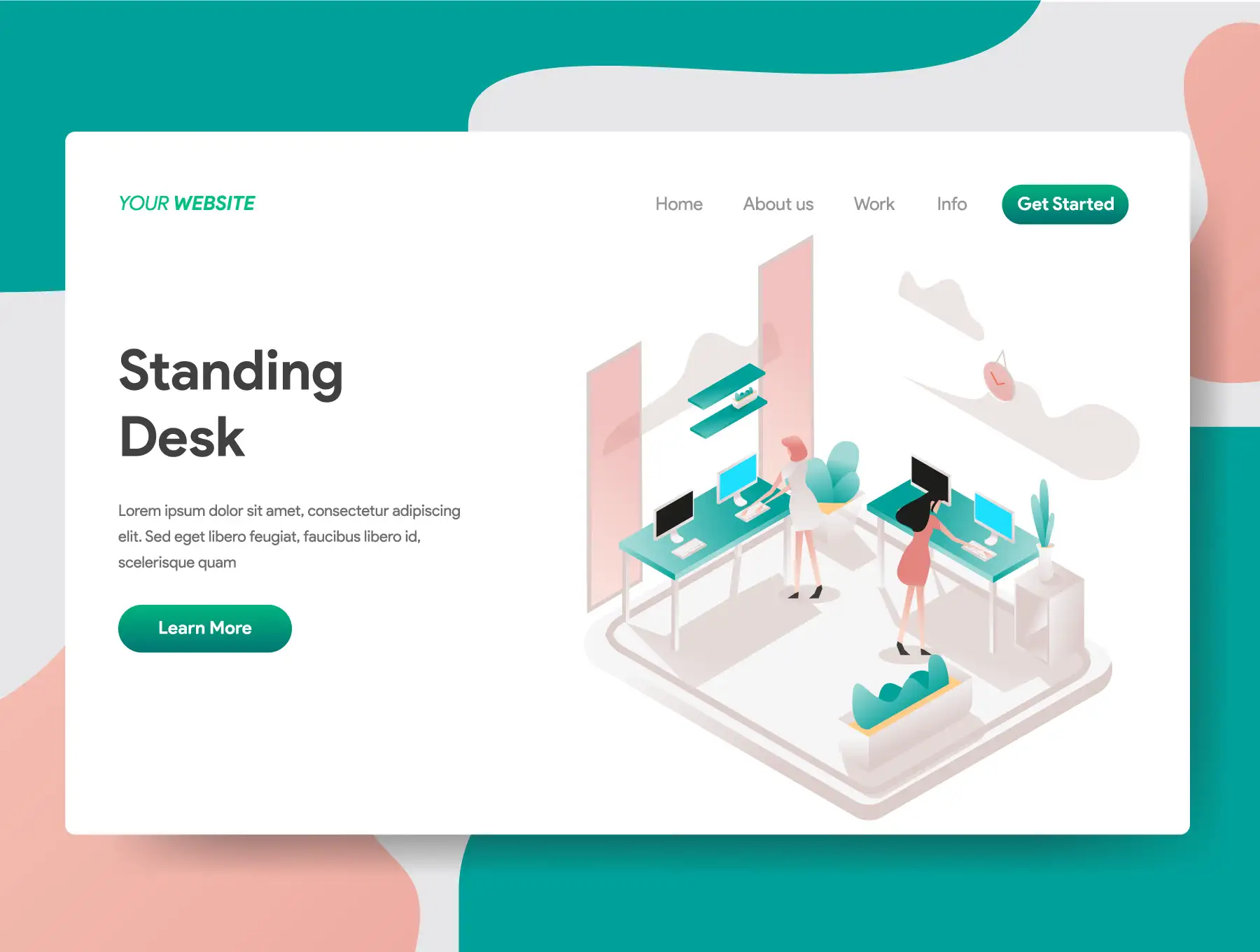 Coworking Space Illustration Vol 2 7 coworking space illustration vol 25