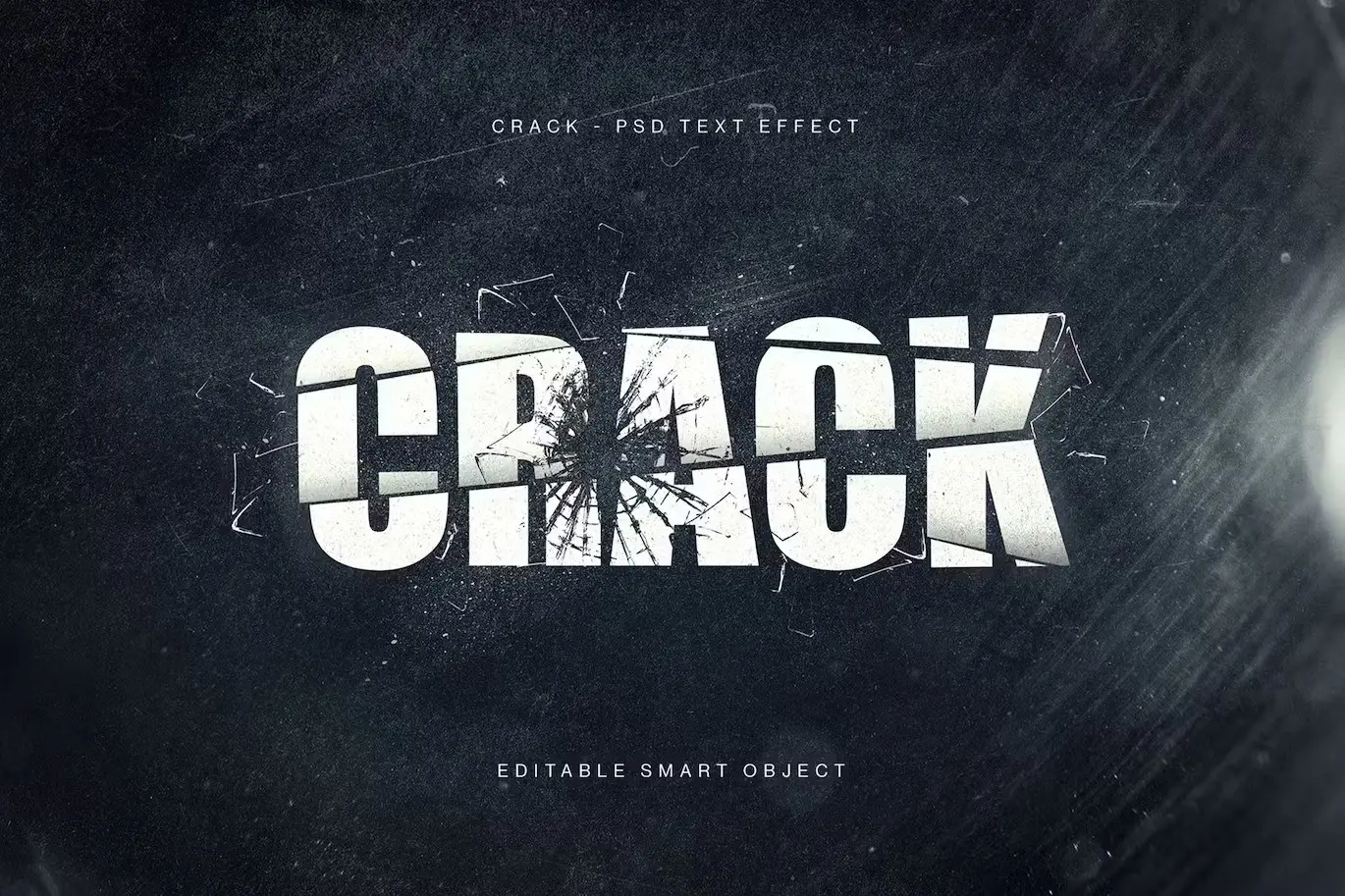 Cracked Text Effect