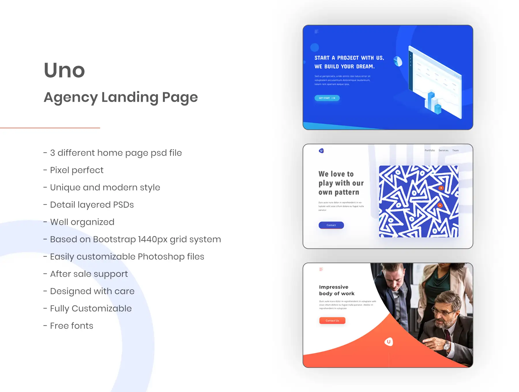 Creative Agency Web Template Design 6 creative agency web template design4