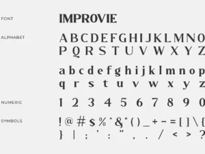 creavora improvie serif font 4