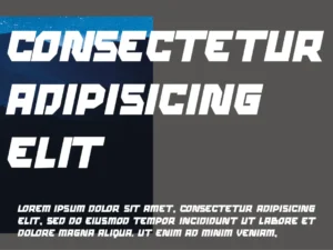 creber display font 2