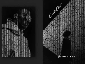 cut out photo effect for posters