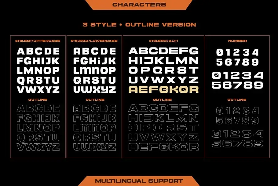 Cyberion-Futuristic Tech Font