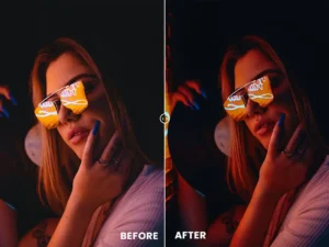 dark mode tones action lightroom preset 3