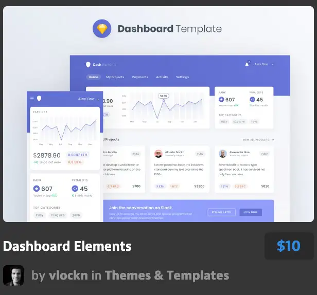 Dashboard Elements