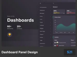 dashboard panel design