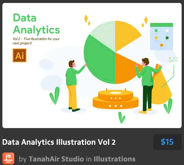 Data Analytics Illustration Vol 2