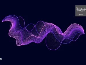 digital particle waves photoshop brushes 1