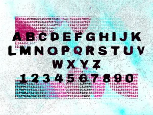 distorted typeface ivan slavchev