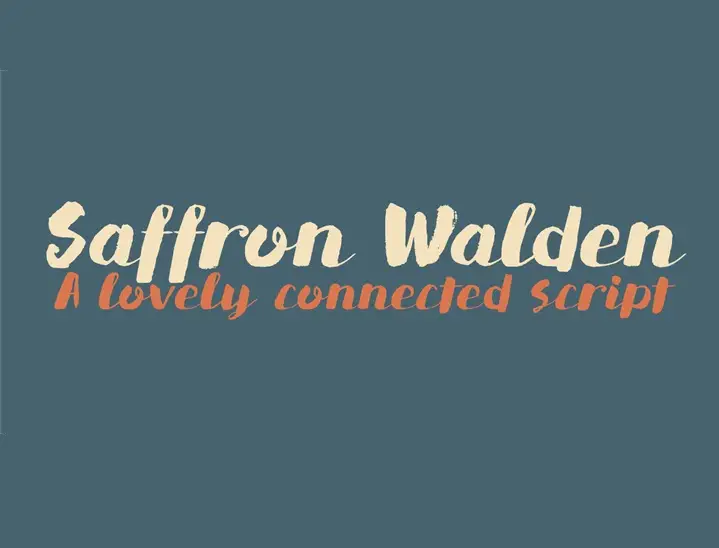 Dk Saffron Walden Font