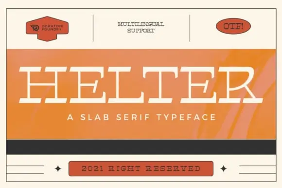 Doratypefoundry-Helter Font