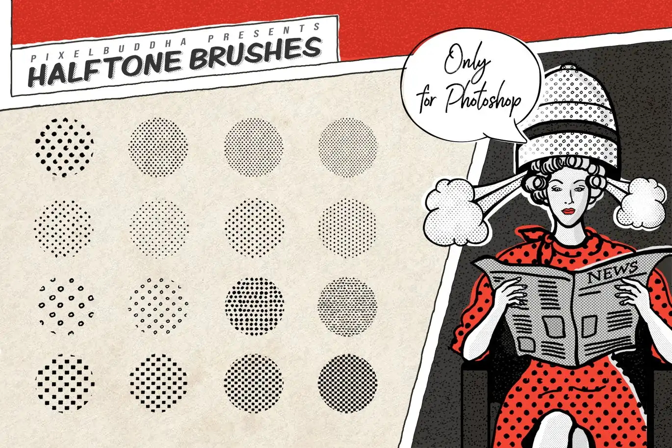 Dots & Squares Halftone Photoshop Brushes 3 dots squares halftone photoshop brushes 4