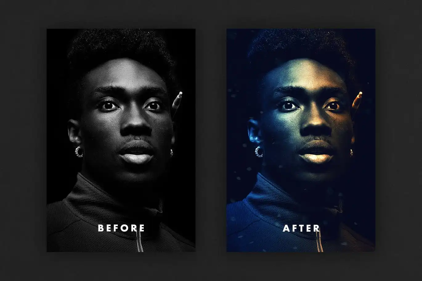 Double Color Effect For Posters