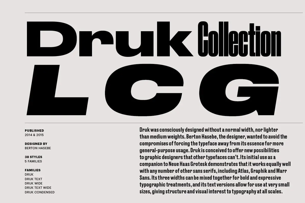 Druk Lcg Collection