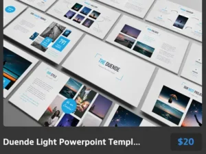 duende light powerpoint template