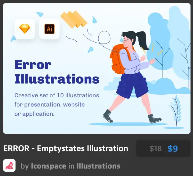 ERROR Emptystates Illustration