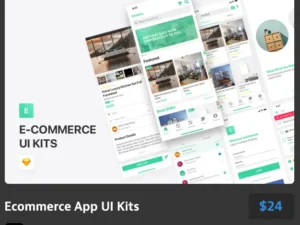 ecommerce app ui kits