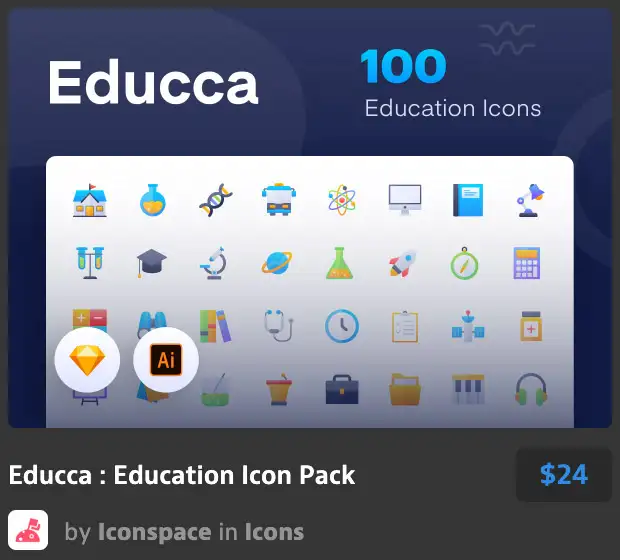 Educca Education Icon Pack