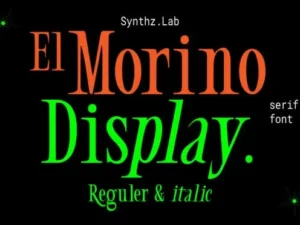 el morino font