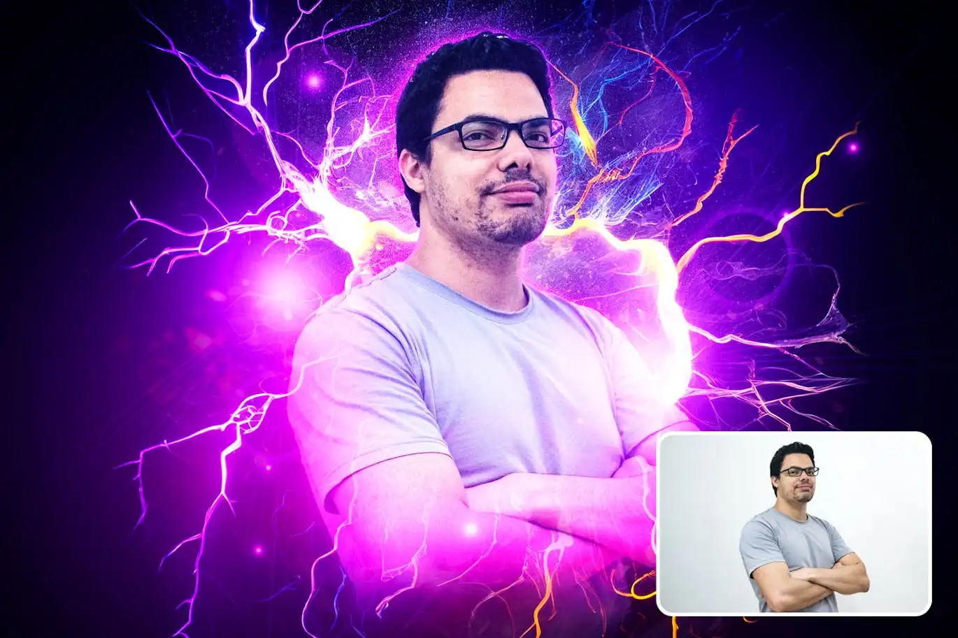 Electric Energy Lighting Effect