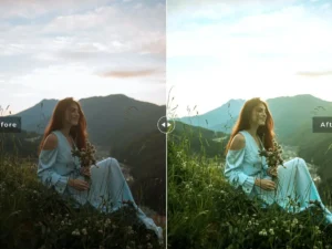 enchanted forest mobile desktop lightroom preset 6