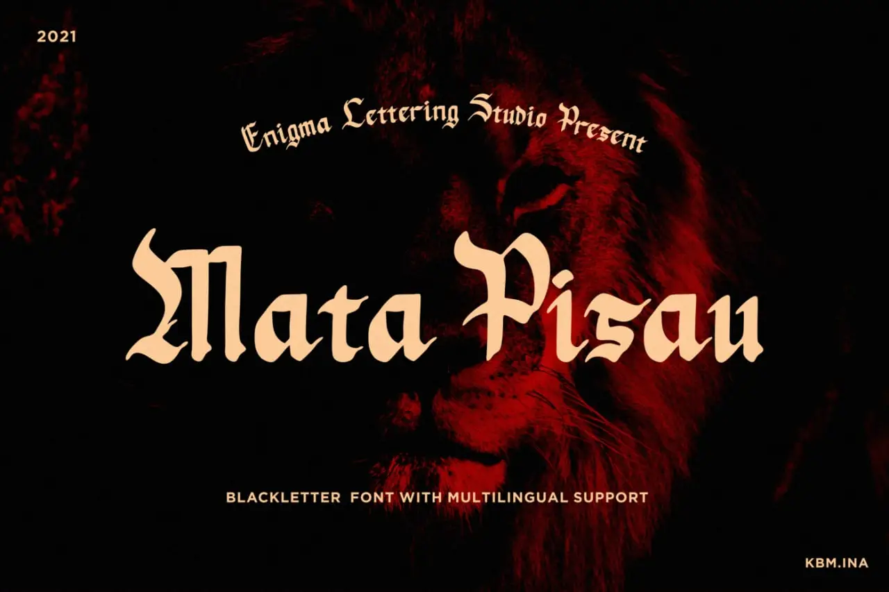 Enigma Lettering Studio-Mata Pisau Font 3 enigma lettering studio mata pisau font 2
