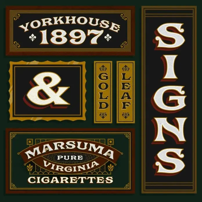 Ephemera Fascia Display Font 3 ephemera fascia display font 2