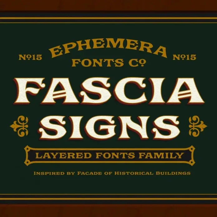 Ephemera Fascia Display Font