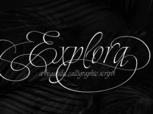 explora serif font 2