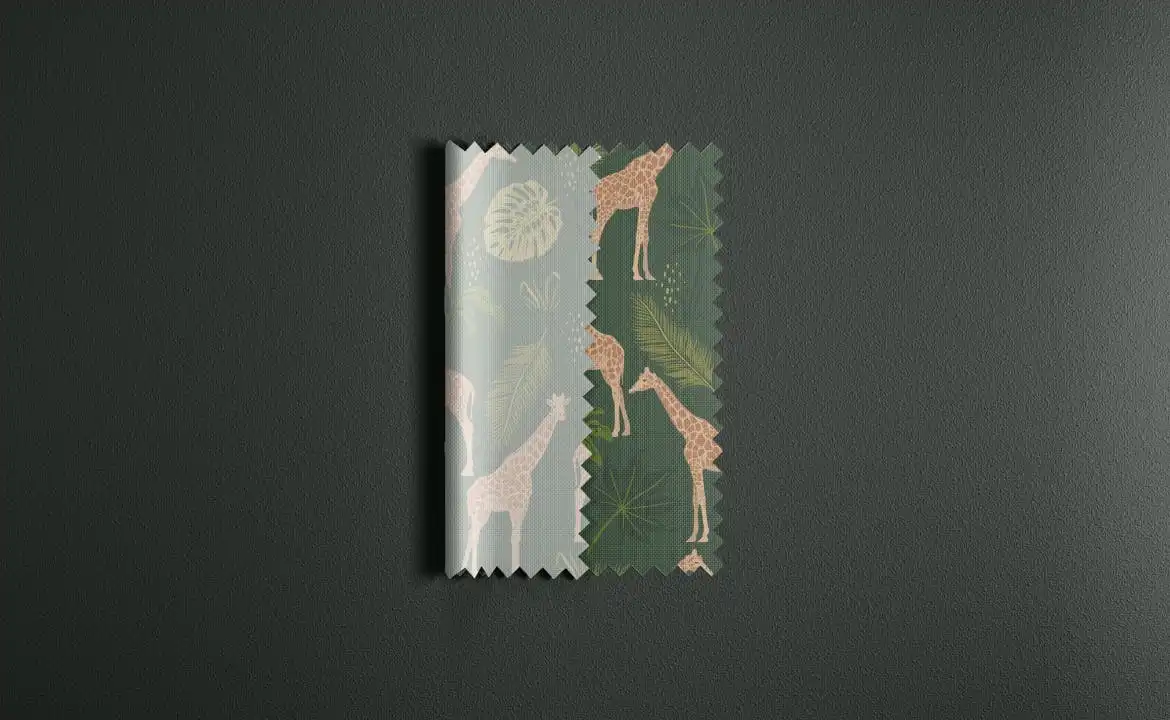 Fabric Swatches Mockup