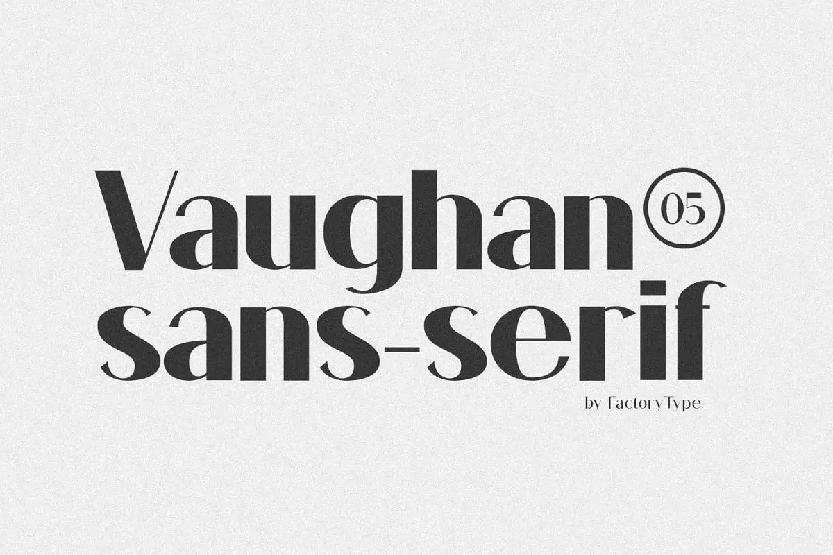 Factory738 Vaughan Sans