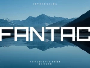 fantac display font