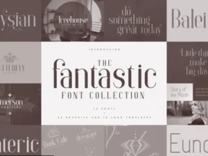 fantastic collection fonts logos