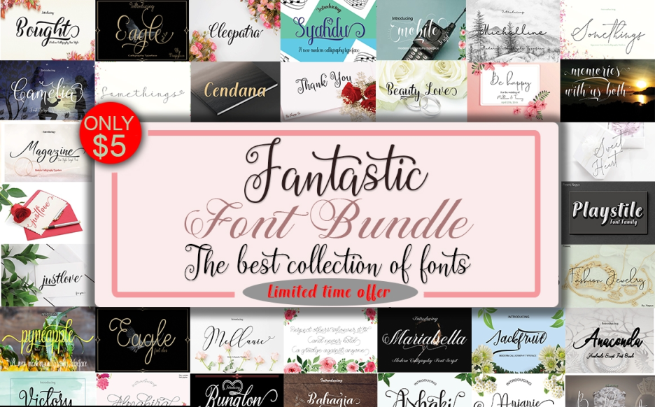 Fantastic Font Bundle