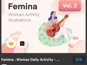 femina woman daily activity vol2