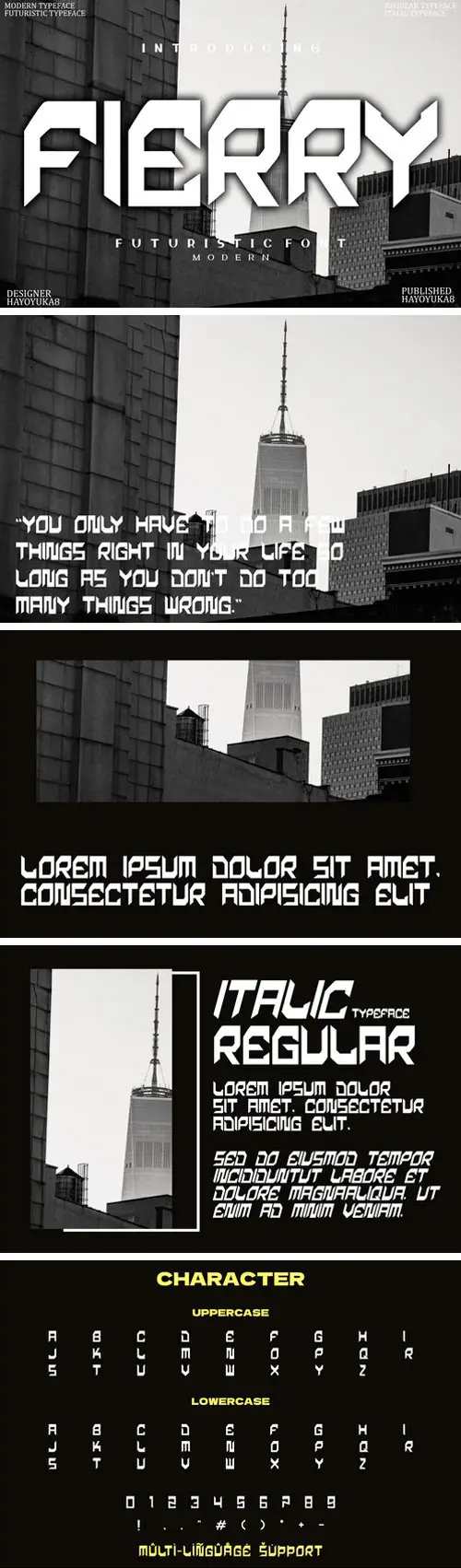 Fierry Display Font 5 fierry display font 6
