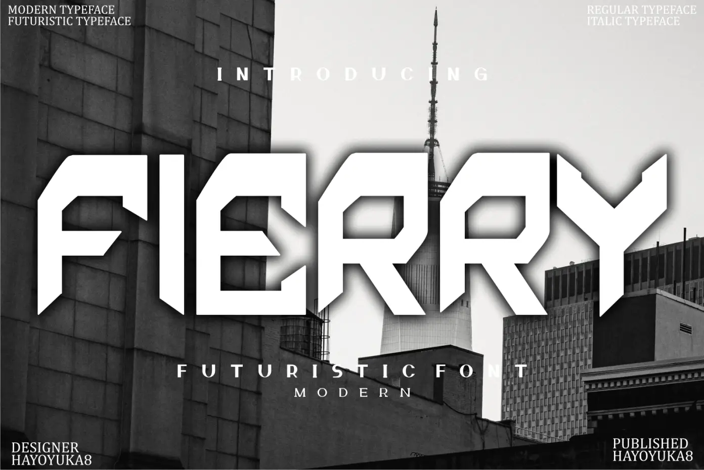 Fierry Display Font 6 fierry display font