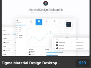 figma material design desktop ui kit