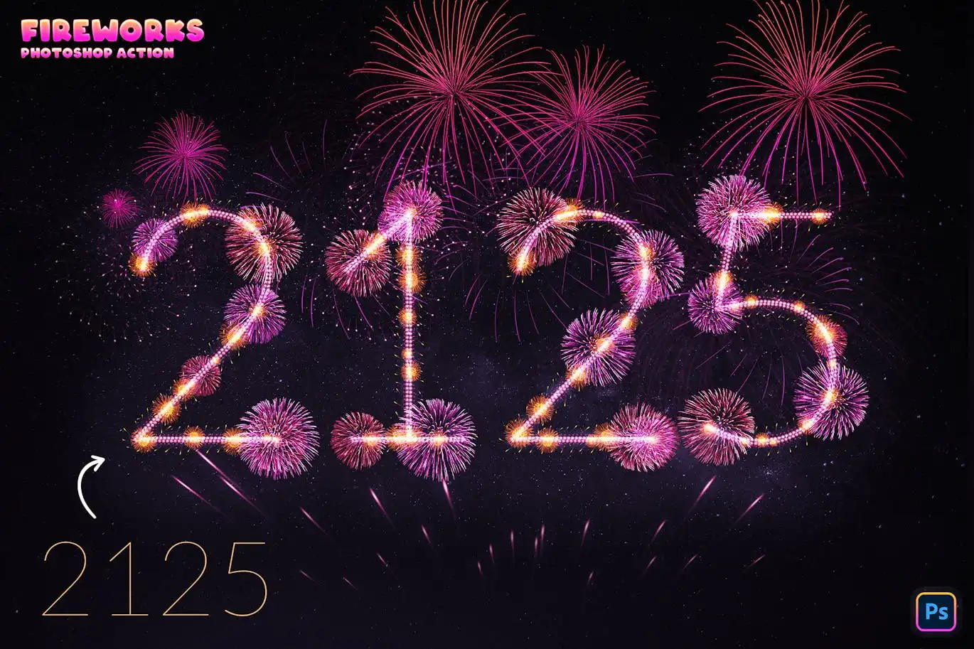 Fireworks Photoshop Action 5 fireworks photoshop action 2