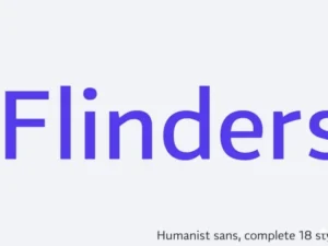 flinders typeface