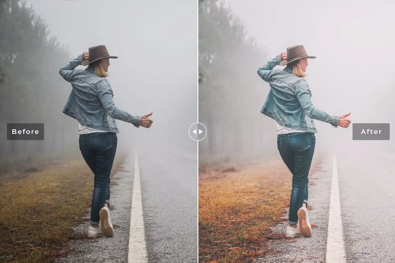 Foggy Mobile & Desktop Lightroom Presets 6 foggy mobile desktop lightroom presets 2