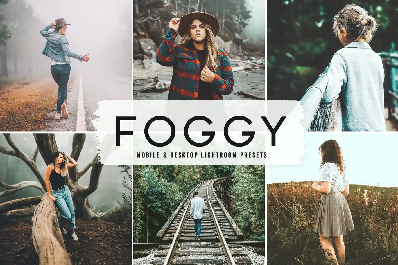 Foggy Mobile & Desktop Lightroom Presets 7 foggy mobile desktop lightroom presets