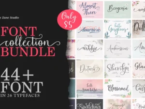font collection bundle 1